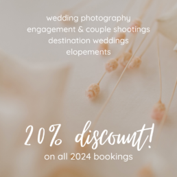 Destination Wedding Photography Promotion